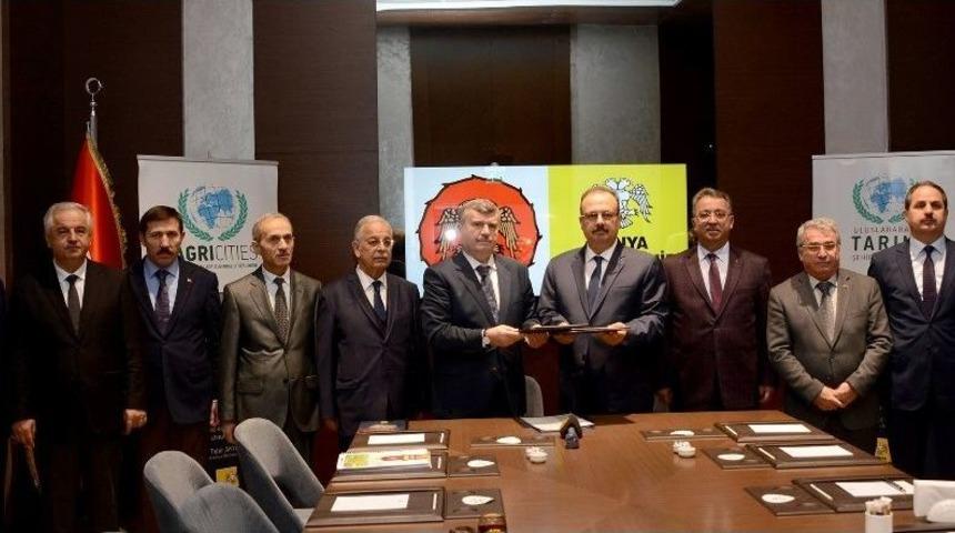 Konya Merkezli Uluslararası Tarım Şehirleri Birliği Kuruluyor