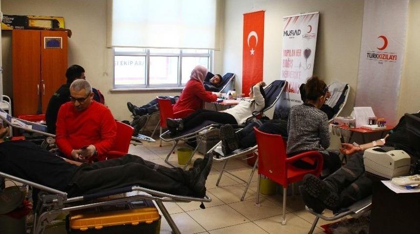 M&uuml;siad Konya&rsquo;dan Afrin&rsquo;e Kan Bağışı