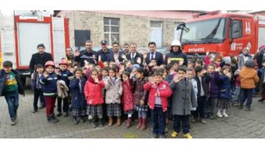 İbrahim Hakkı İlkokulu’nda Yangın Ve Deprem Tatbikatı