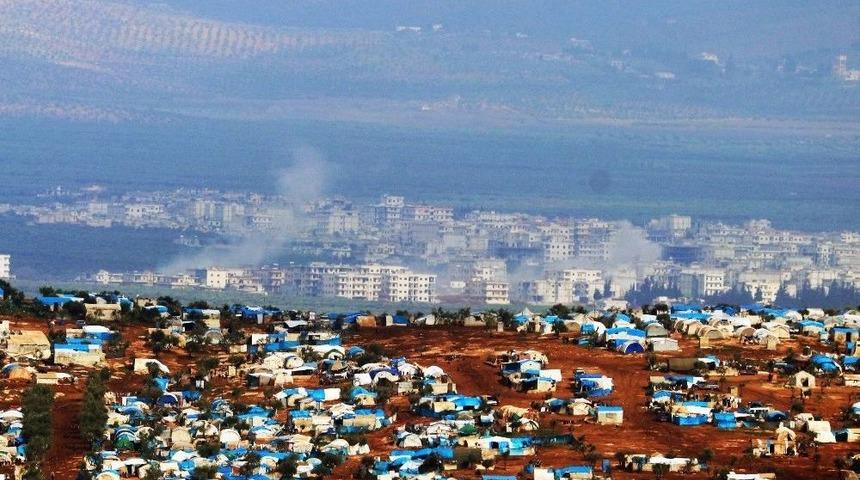 Cinderes Merkezine Yoğun Hava Bombardımanı