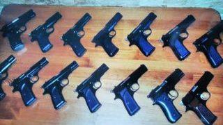 Ordu’da 14 Ruhsatsız Tabanca Ele Geçirildi