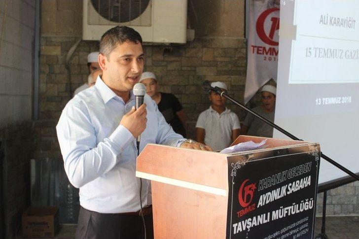 Tavşanlı’da 15 Temmuz Şehitleri Anma Ve Milli Birlik Günü Etkinlikleri G3