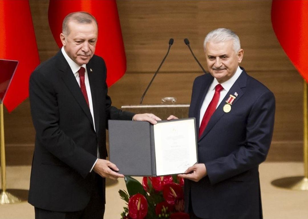 Tbmm Başkanı Yıldırım&rsquo;a Devlet Şeref Madalyası Tevcih Edildi