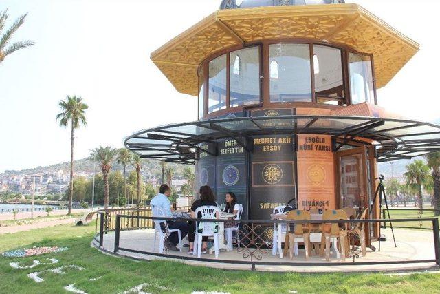 Antalya&rsquo;da &rsquo;millet Kıraathanesi&rsquo; A&ccedil;ıldı 3