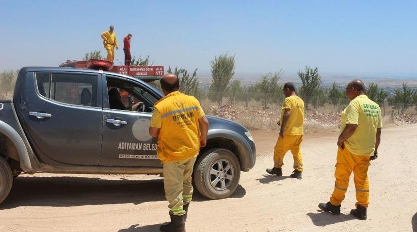 Orman Yangını İhbarı Ekipleri Alarma Ge&ccedil;irdi