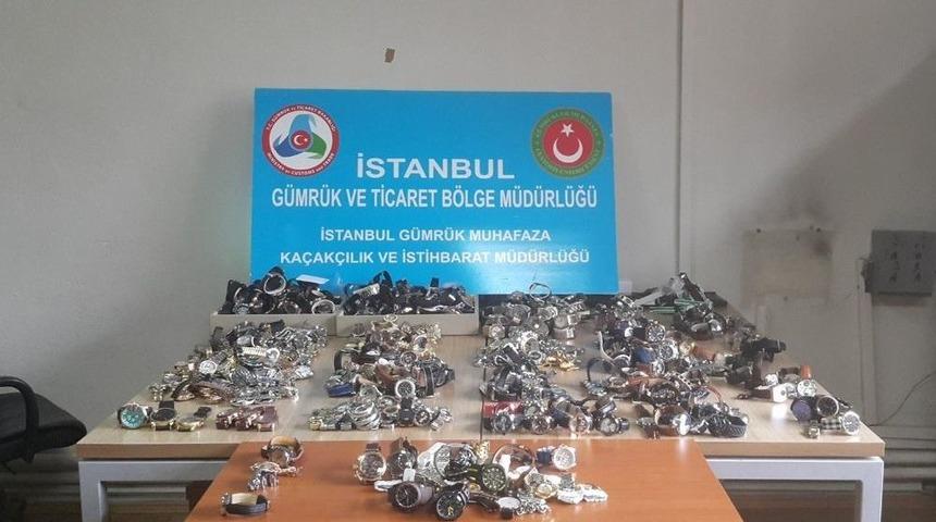 İstanbul&rsquo;da Ka&ccedil;ak Saat Operasyonu