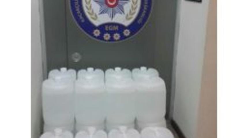 Marmaris&rsquo;te 500 Litre Sahte İ&ccedil;ki Ele Ge&ccedil;irildi