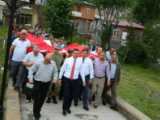 15 Temmuz Şehit Ve Gazileri Posof’ta Anıldı