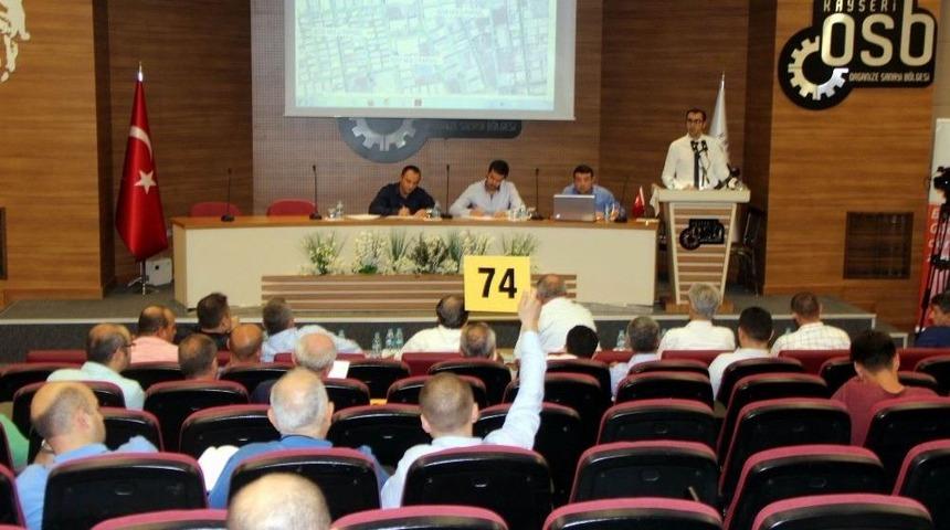 Kayseri Osb&rsquo;de Sanayi Ve Ticaret Parselleri İhale İle Satıldı