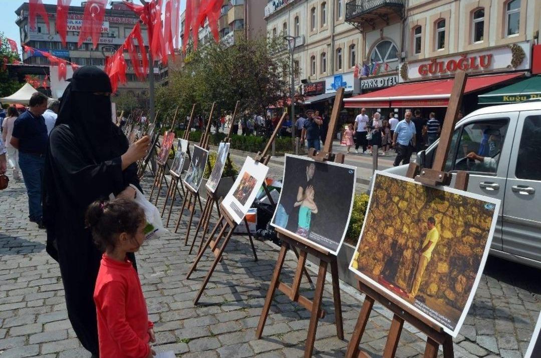 İha&rsquo;nın 15 Temmuz&rsquo;u Anlatan Fotoğrafları Trabzon&rsquo;da İlgiyle İzlendi