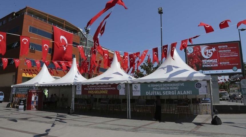 15 Temmuz Dijital Sergisi A&ccedil;ıldı