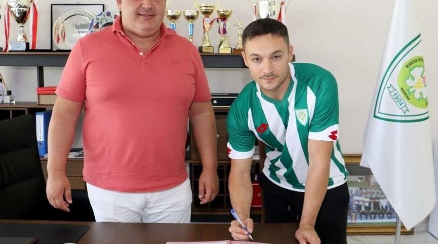 Manisa Bbsk Tecr&uuml;beli Forvetle S&ouml;zleşme Yeniledi