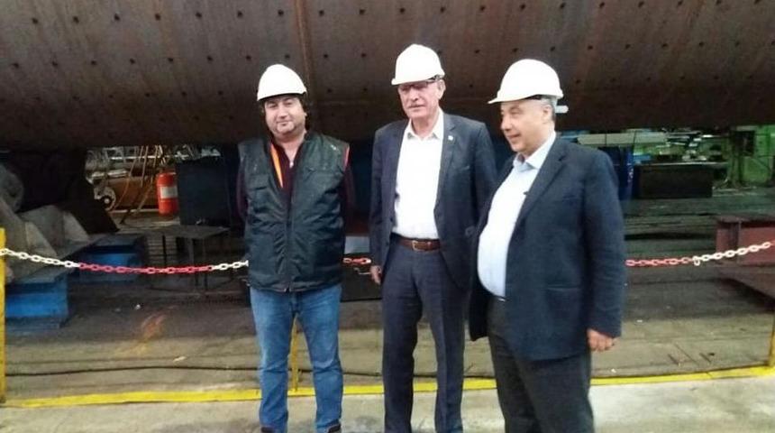 Başkan Duymuş’tan Fabrika Ziyareti