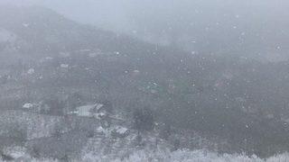 Trabzon’a Kar Beşikdüzü İlçesinden Girdi