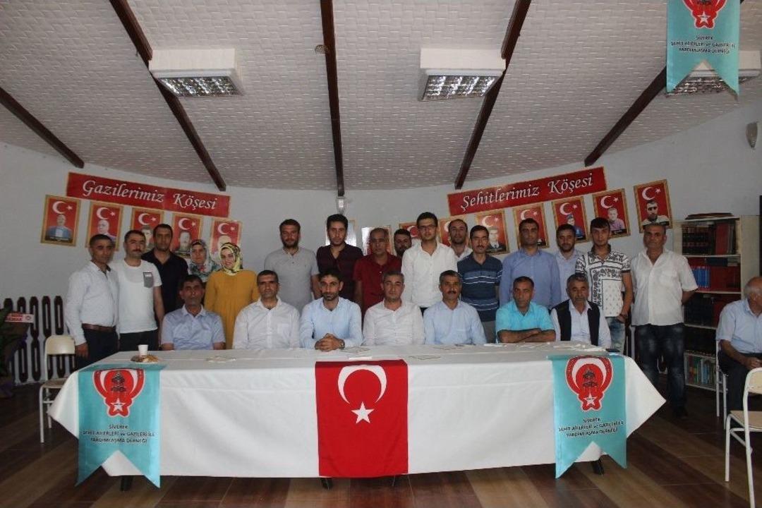 Siverek&rsquo;te Şehit Aileleri Ve Gazileri İle Yardımlaşma Derneği Kuruldu