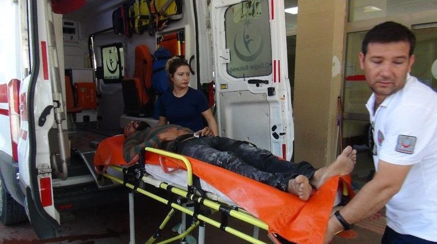 Sıcak Havada Fenalaşan İş&ccedil;i İnşaattan D&uuml;şt&uuml;