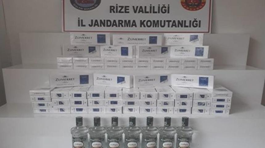 Rize&rsquo;de Ka&ccedil;ak&ccedil;ılık Operasyonu