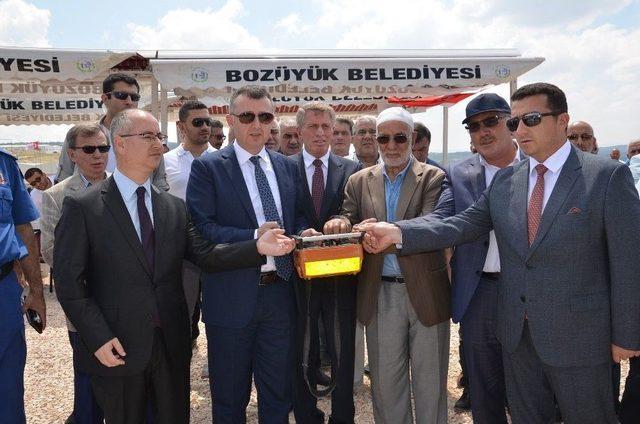 Bozüyük Osb’ye Yapılacak Caminin Temeli Atıldı