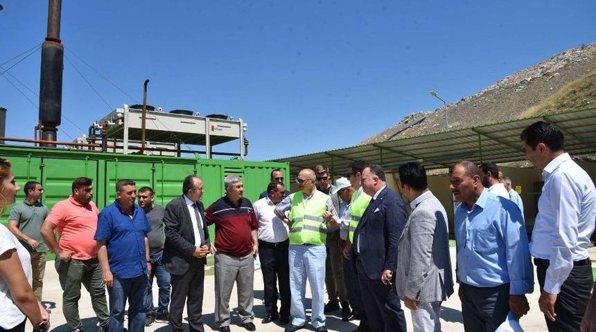 Manisa B&uuml;y&uuml;kşehir Belediyesi Metan Gazından Elektrik &Uuml;retiyor