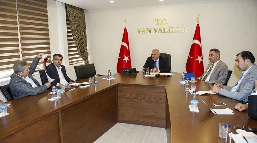 Van’da ‘15 Temmuz Demokrasi Ve Milli Birlik Günü’nü Etkinliği Toplantısı