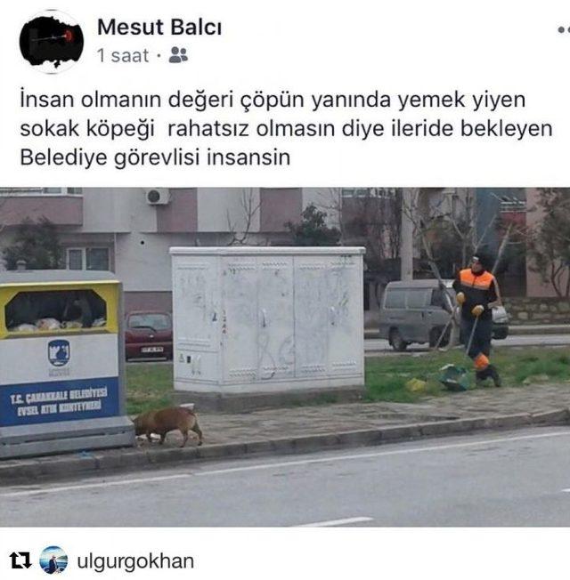 Temizlik İşçisinden Anlamlı Davranış