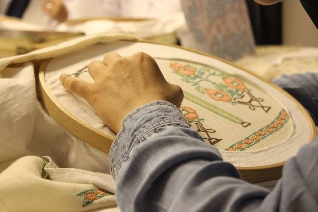 (&ouml;zel) İğne Oyasını &Ouml;ğrenmek İ&ccedil;in 9 Bin Kilometreden Geldiler