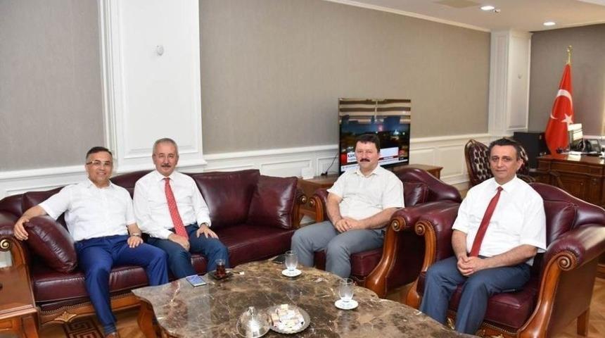 Orman B&ouml;lge M&uuml;d&uuml;r&uuml; Beşel&rsquo;den Veda Ziyareti