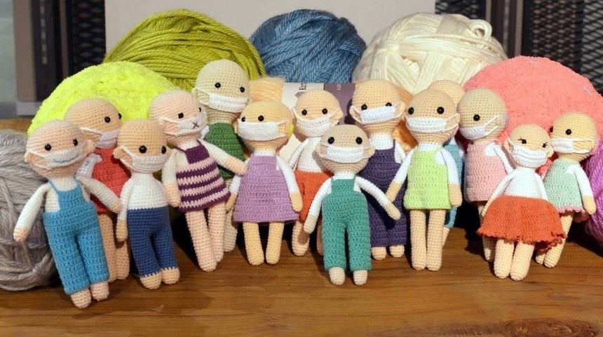 Bağcılarlı Kadınlar, Lösemili Çocuklar İçin Bez Bebek Ördü