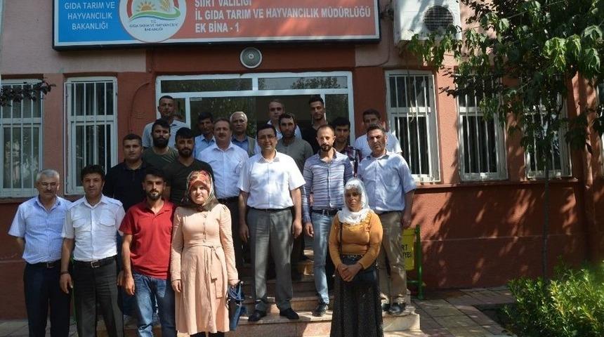 30 Bin Tl Hibe Desteği Alan Siirtli &Ccedil;ift&ccedil;ilerin Y&uuml;z&uuml; G&uuml;ld&uuml;