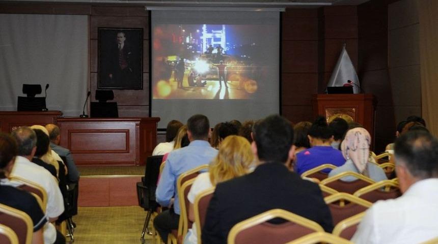 Sanko &Uuml;niversitesi&rsquo;nde 15 Temmuz Programı D&uuml;zenlendi