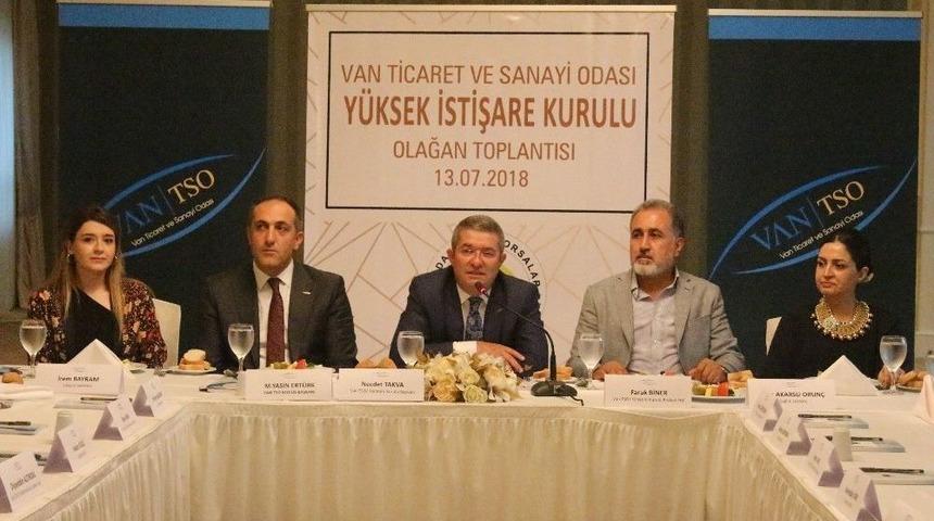 Van Tso Y&uuml;ksek İstişare Kurulu İlk Toplantısını Ger&ccedil;ekleştirdi