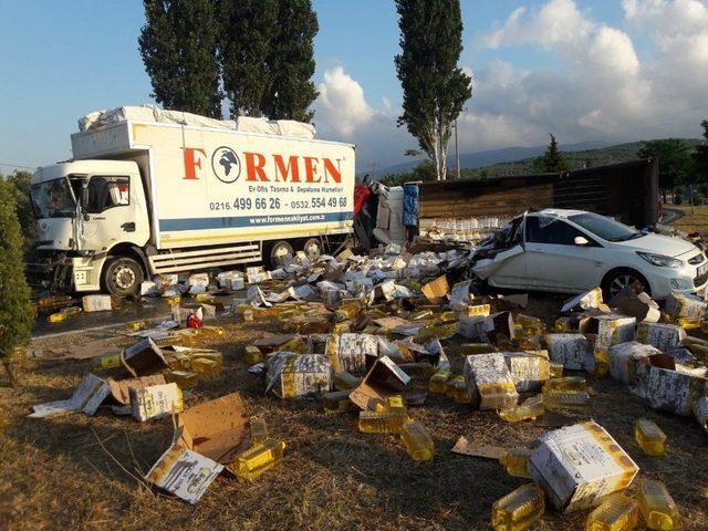 Balıkesir’de Zincirleme Kaza: Ortalık Savaş Alanına Döndü 1