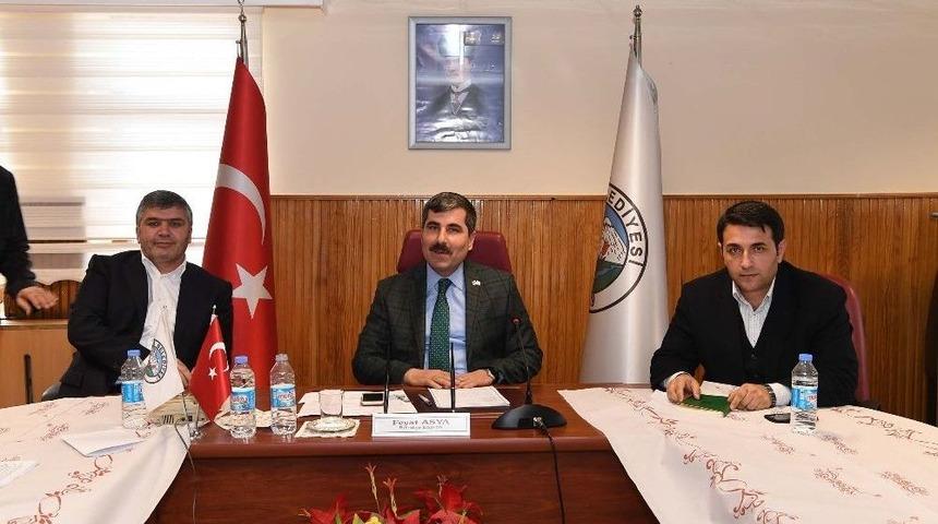 Başkan Cengiz&rsquo;den Başkan Asya&rsquo;ya Teşekk&uuml;r Ziyareti