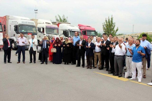 Kayseri’den Halep’e 10 Tır Yardım