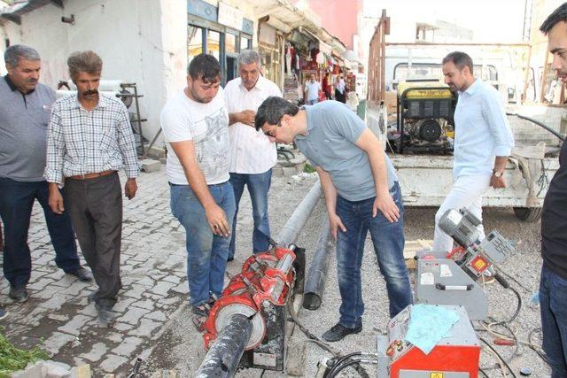 Kaymakam Kırlı Alt Yapı &Ccedil;alışmaları Yerinde İnceledi 1