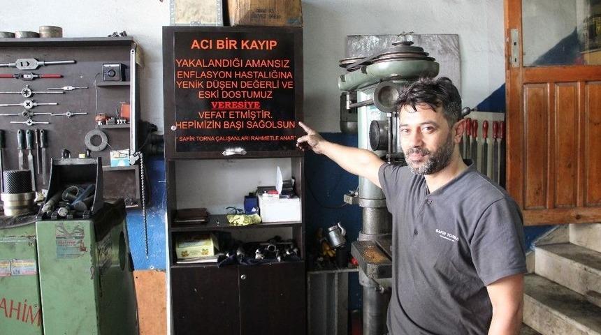 Mezarı G&ouml;ren Veresiye Teklif Edemiyor