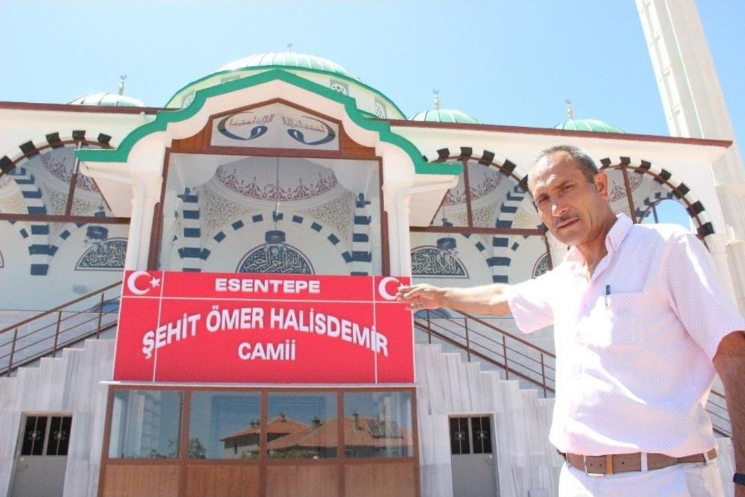 15 Temmuz Kahramanı Şehit &Ouml;mer Halisdemir&rsquo;in İsmi Karaman&rsquo;da Camide Yaşatılacak