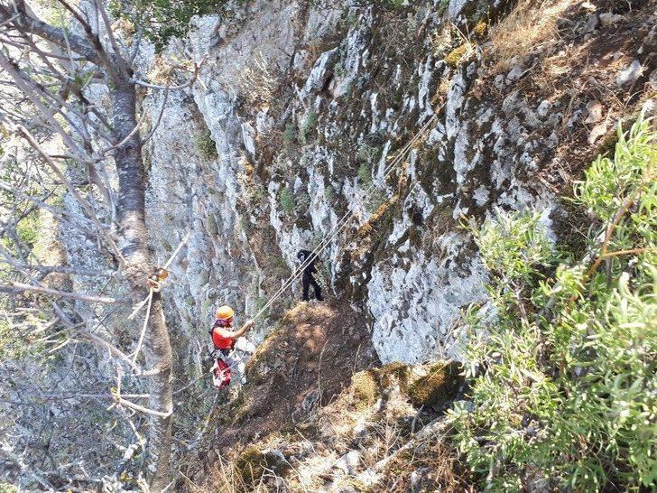 60 Metre Yükseklikte Keçi Kurtarma Operasyonu G1