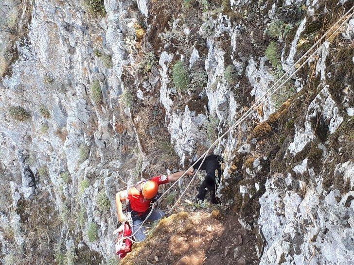 60 Metre Yükseklikte Keçi Kurtarma Operasyonu G2