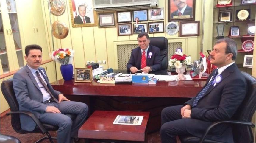 Vergi Dairesinden Teskomb Başkan Vekili Alan&rsquo;a Ziyaret