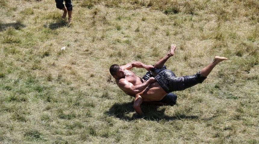 Başpehlivanlar Kırkpınar’da Kıran Kırana Güreşti