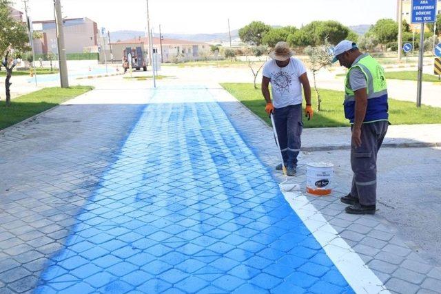 Burhaniye’de 1,5 Kilometrelik Bisiklet Yolu 2