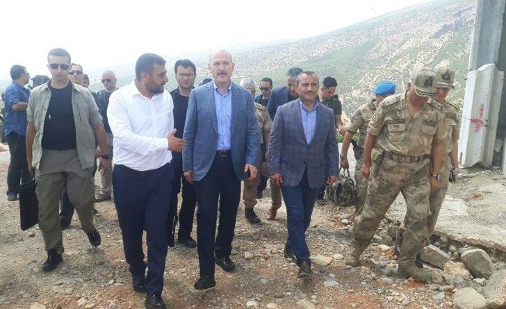 Bakan Soylu, 1 Ayda 18 Teröristin Öldürüldüğü Bölgeye Gitti G2