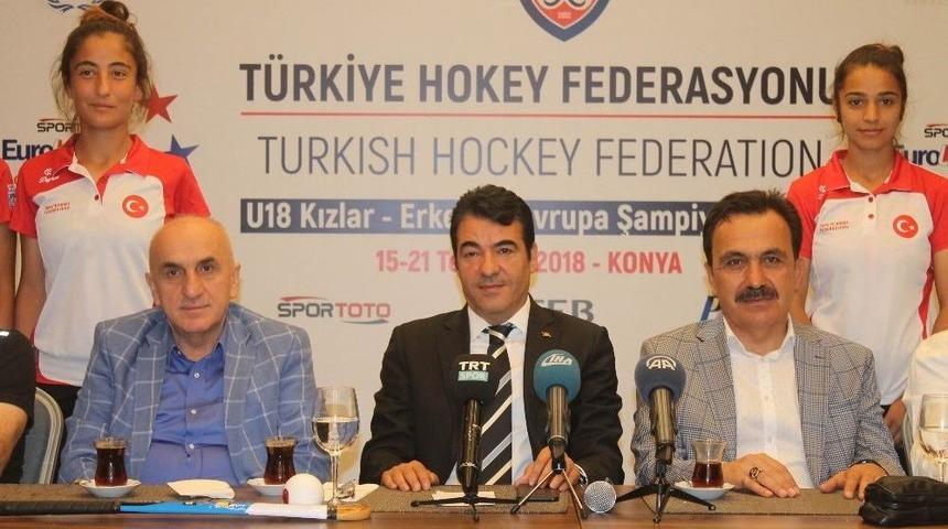 U18 Kız-erkek A&ccedil;ık Alan Hokey Avrupa Şampiyonası Konya&rsquo;da Başlıyor
