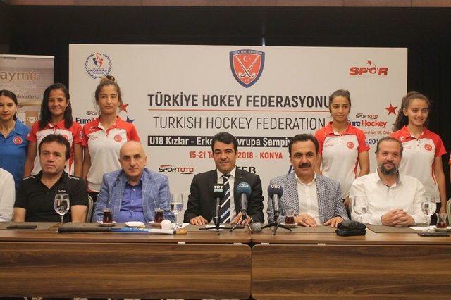 U18 Kız-erkek Açık Alan Hokey Avrupa Şampiyonası Konya’da Başlıyor