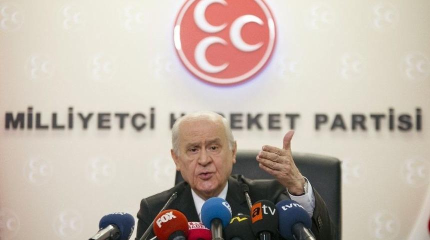 Bah&ccedil;eli: "af Konusu G&uuml;ndemimizdedir, Se&ccedil;im Beyannamemizdedir"