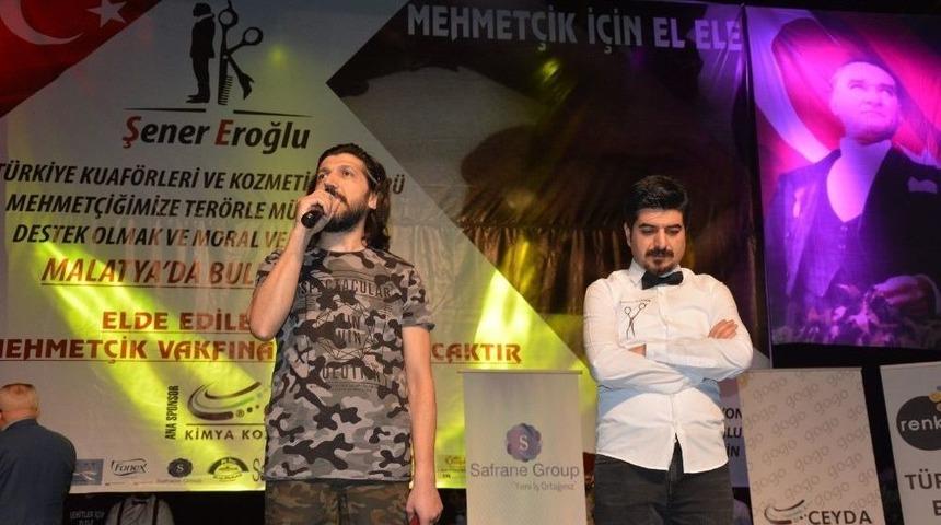 Kuaf&ouml;r Ve Kozmetik Sekt&ouml;r&uuml;nden Mehmet&ccedil;iğe Destek