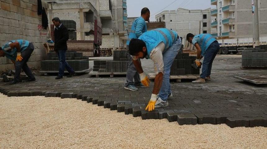 Eyy&uuml;biye&rsquo;de Yol Yapım &Ccedil;alışmaları Devam Ediyor