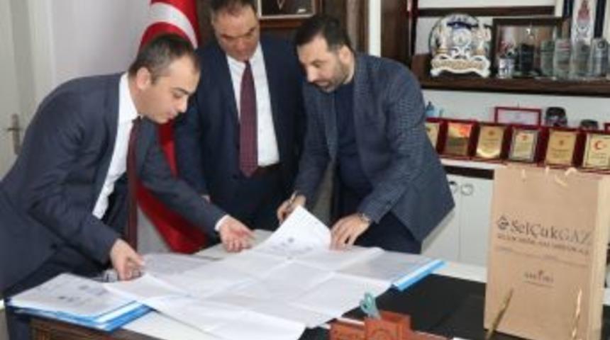 Kavak&rsquo;ta Doğalgazda Son İmza