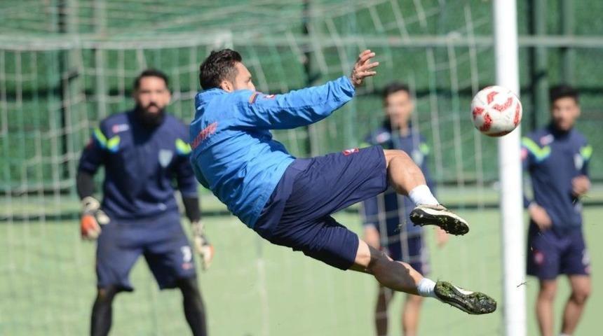 Manisa Büyükşehir Belediyespor Gol Çalıştı